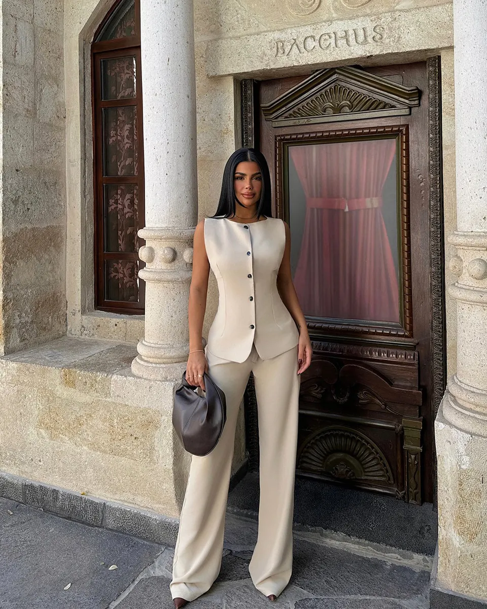 Odijelo Lamarie - cream - Slika 6