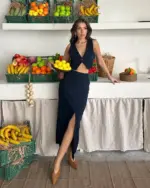 Dvodjelni set Amber - tamnoplavi - Slika 2