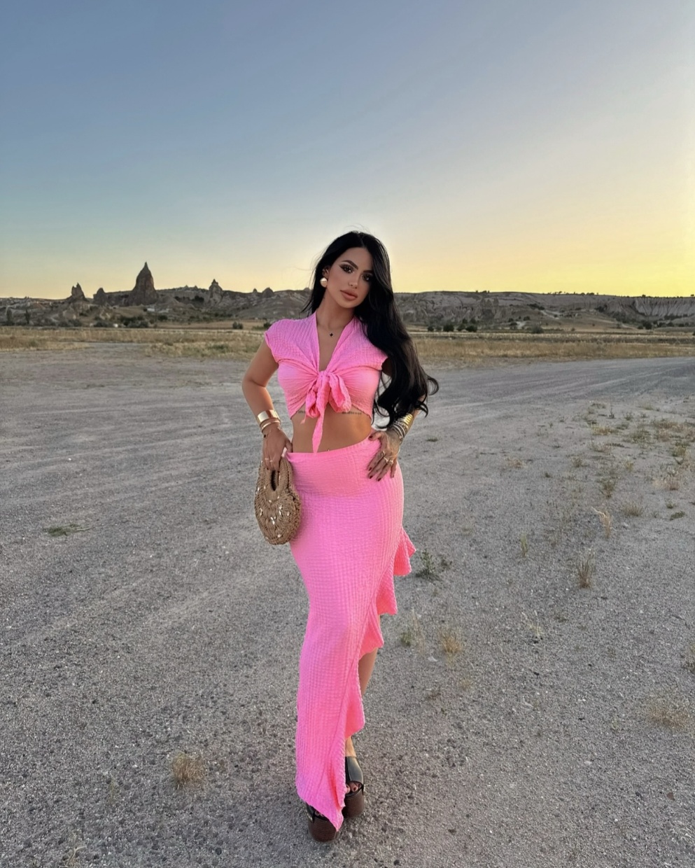 Dvodjelni set Tara - rozi