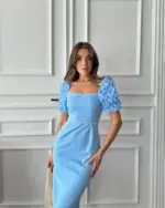 Midi haljina Colette  - plava - Slika 2