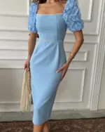 Midi haljina Colette  - plava - Slika 3