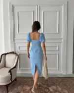 Midi haljina Colette  - plava - Slika 4