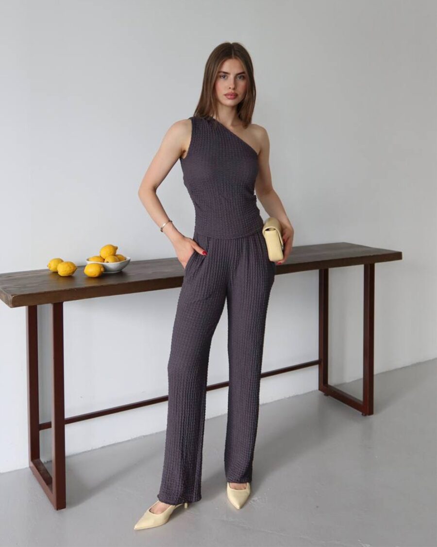 Dvodjelni set Jana - antracit - Slika 3