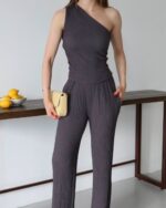 Dvodjelni set Jana - antracit - Slika 5