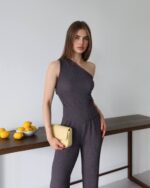 Dvodjelni set Jana - antracit - Slika 4