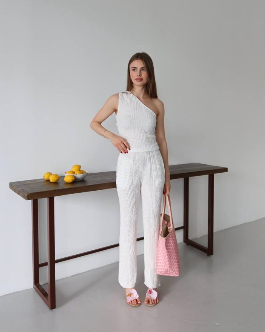 Dvodjelni set Jana - bijeli - Slika 5