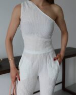 Dvodjelni set Jana - bijeli - Slika 3