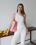 Dvodjelni set Jana - bijeli - Slika 7