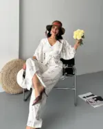 Dvodjelni set Ada - bijeli - Slika 5