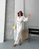 Dvodjelni set Ada - bijeli - Slika 4