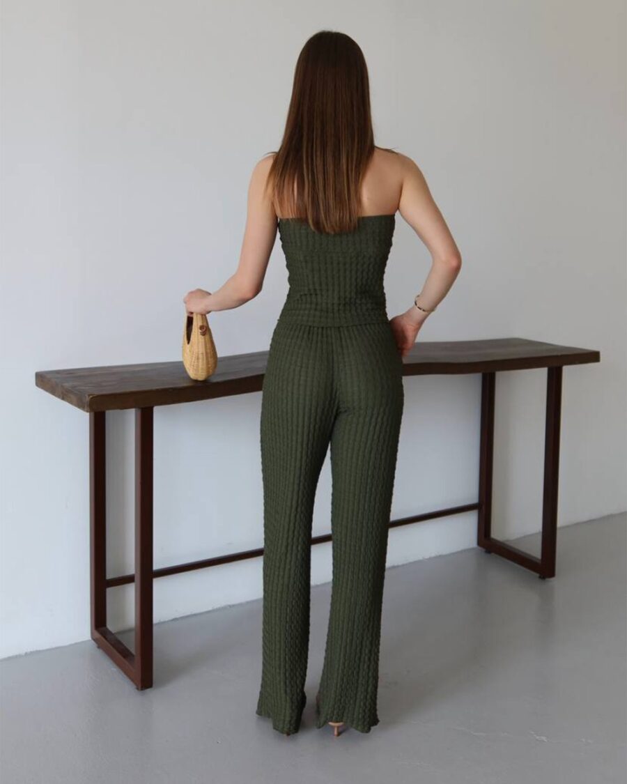 Dvodjelni set Dora - zeleni - Slika 8