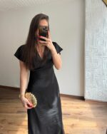 Midi haljina Nerida - crna - Slika 3