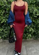 Midi haljina Lachlan - crvena - Slika 3