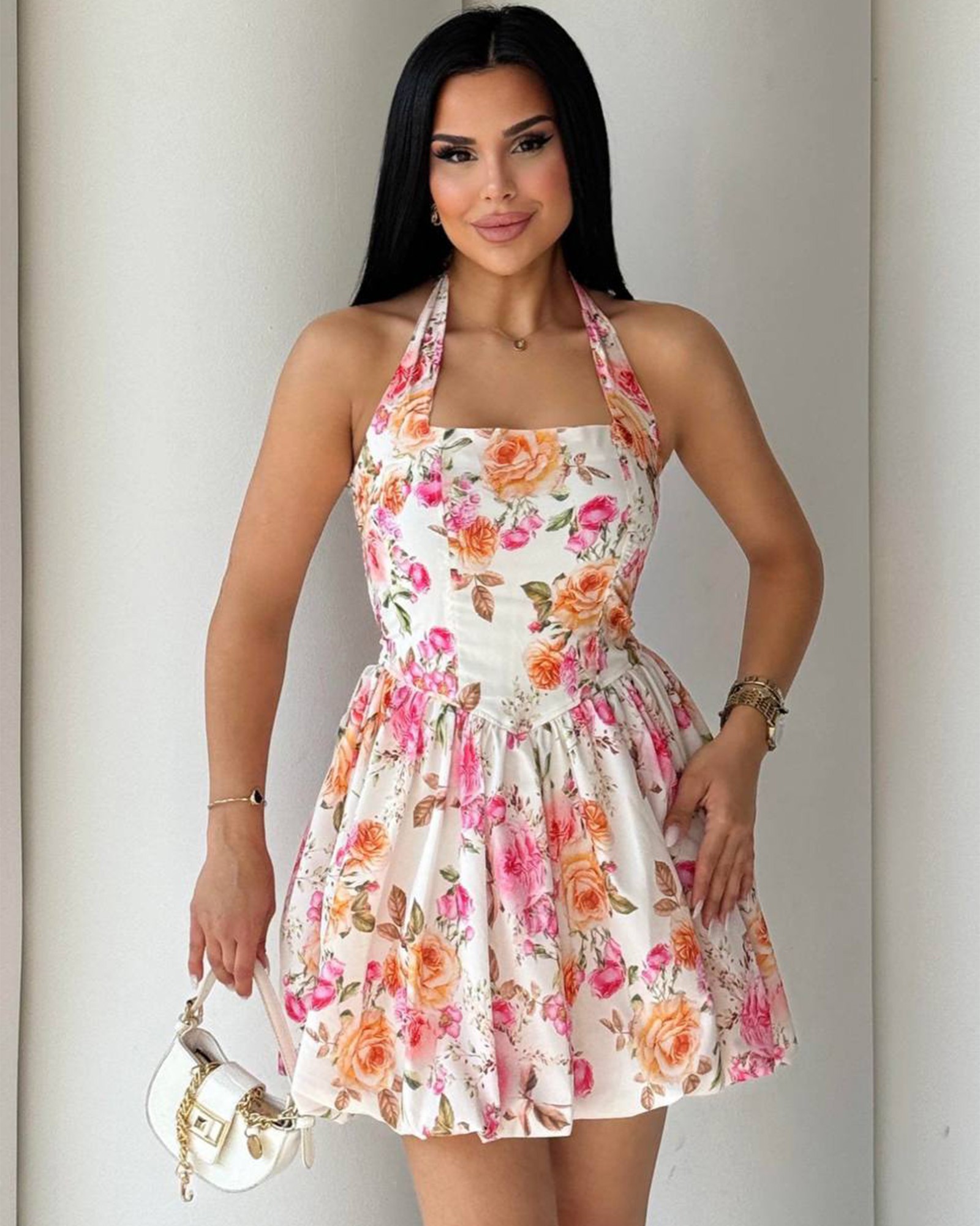 Mini haljina Ashlyn - roza