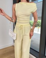 Dvodjelni set Piera - žuti - Slika 2