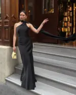 Maxi haljina Indiana - crna - Slika 4