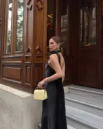 Maxi haljina Indiana - crna - Slika 2