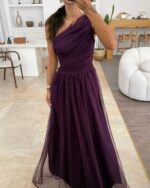 Maxi haljina Celina - ljubičasta - Slika 2