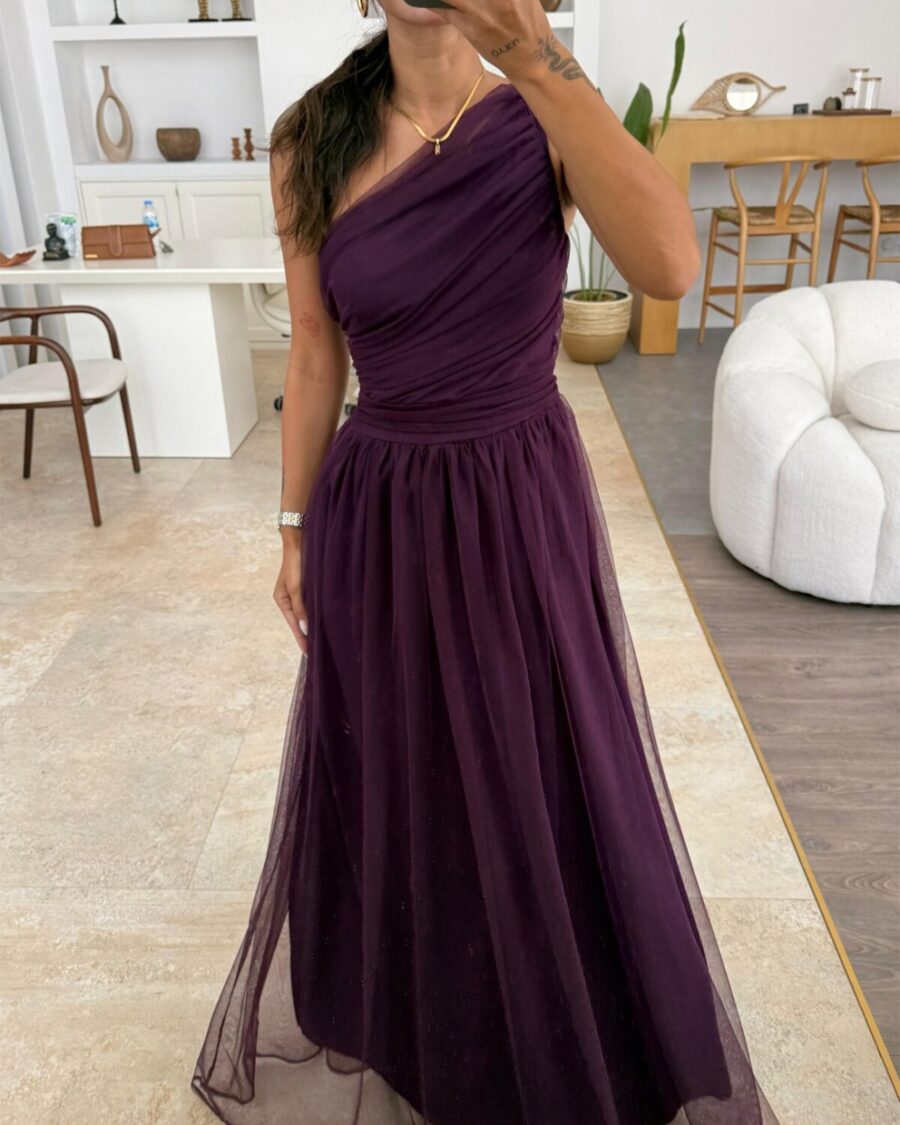 Maxi haljina Celina - ljubičasta - Slika 2