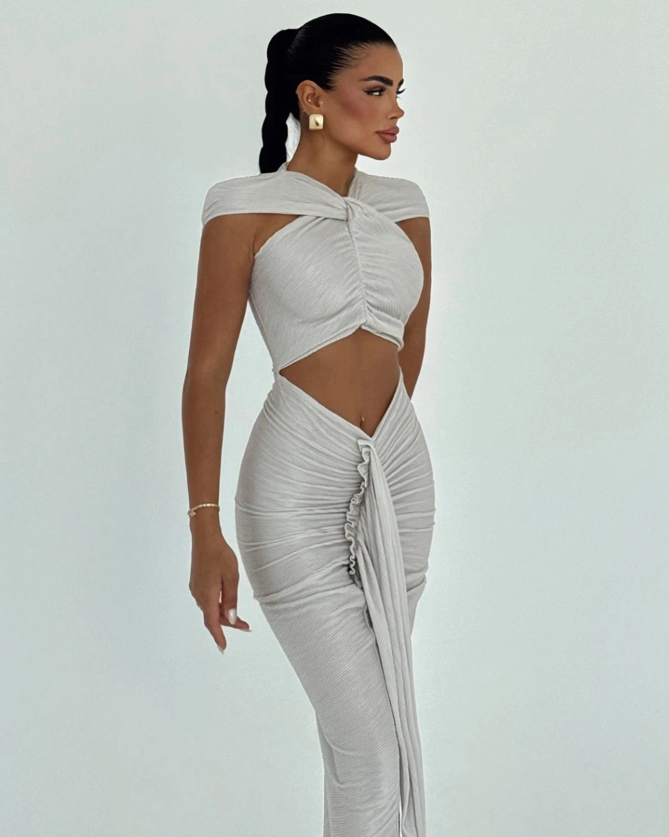 Maxi haljina Orleans - siva