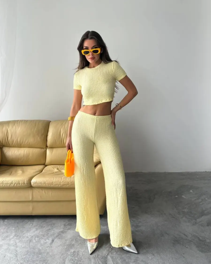 Dvodjelni set Analy - žuti - Slika 3