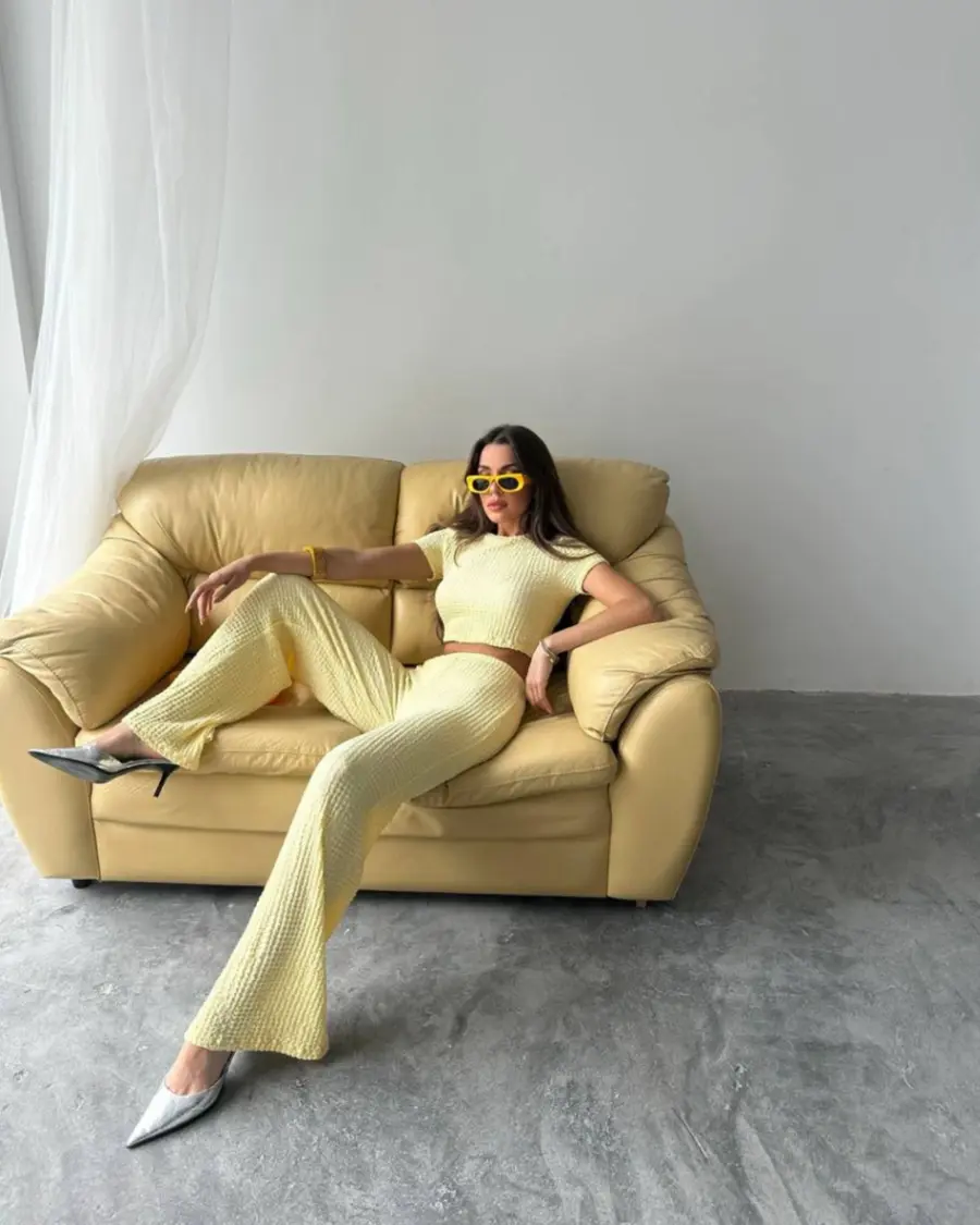 Dvodjelni set Analy - žuti - Slika 4