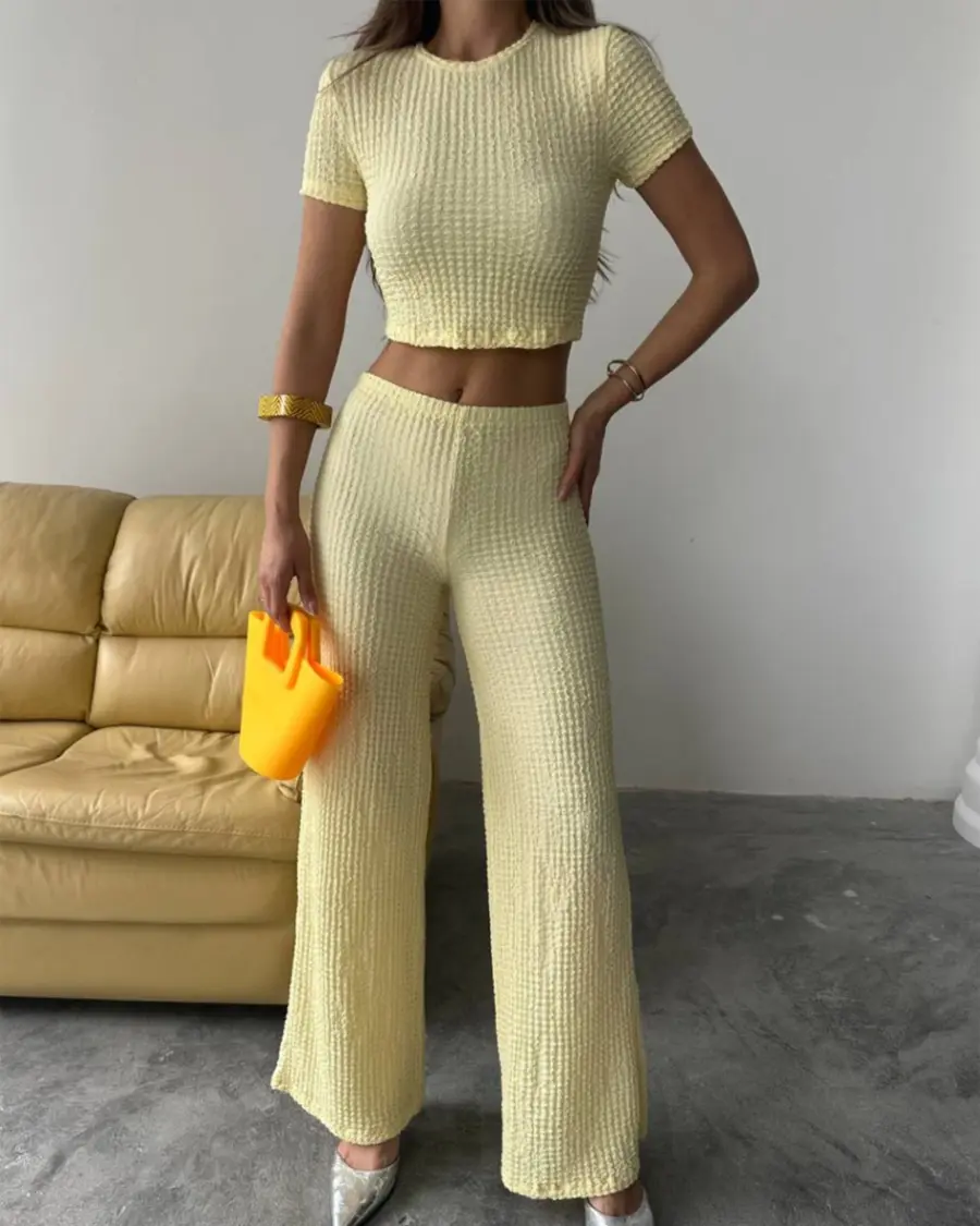 Dvodjelni set Analy - žuti - Slika 2