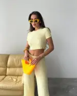 Dvodjelni set Analy - žuti - Slika 6