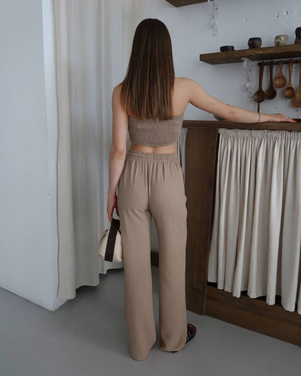 Dvodjelni set Una - bež 7 Dvodjelni set Una - bež - Slika 7