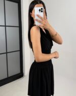 Dvodjelni set Vixen - crni - Slika 3