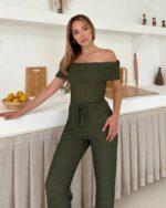 Dvodjelni set Lora - zeleni - Slika 4