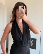 Maxi haljina Marx - crna - Slika 3