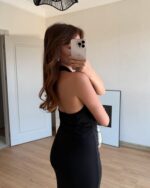 Maxi haljina Marx - crna - Slika 4