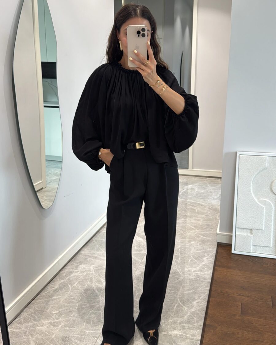 Košulja/bluza Rosier - crna - Slika 2