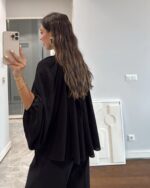 Košulja/bluza Rosier - crna - Slika 5