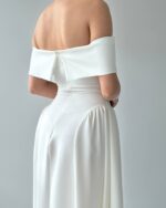 Midi haljina Vergara  - bijela - Slika 3