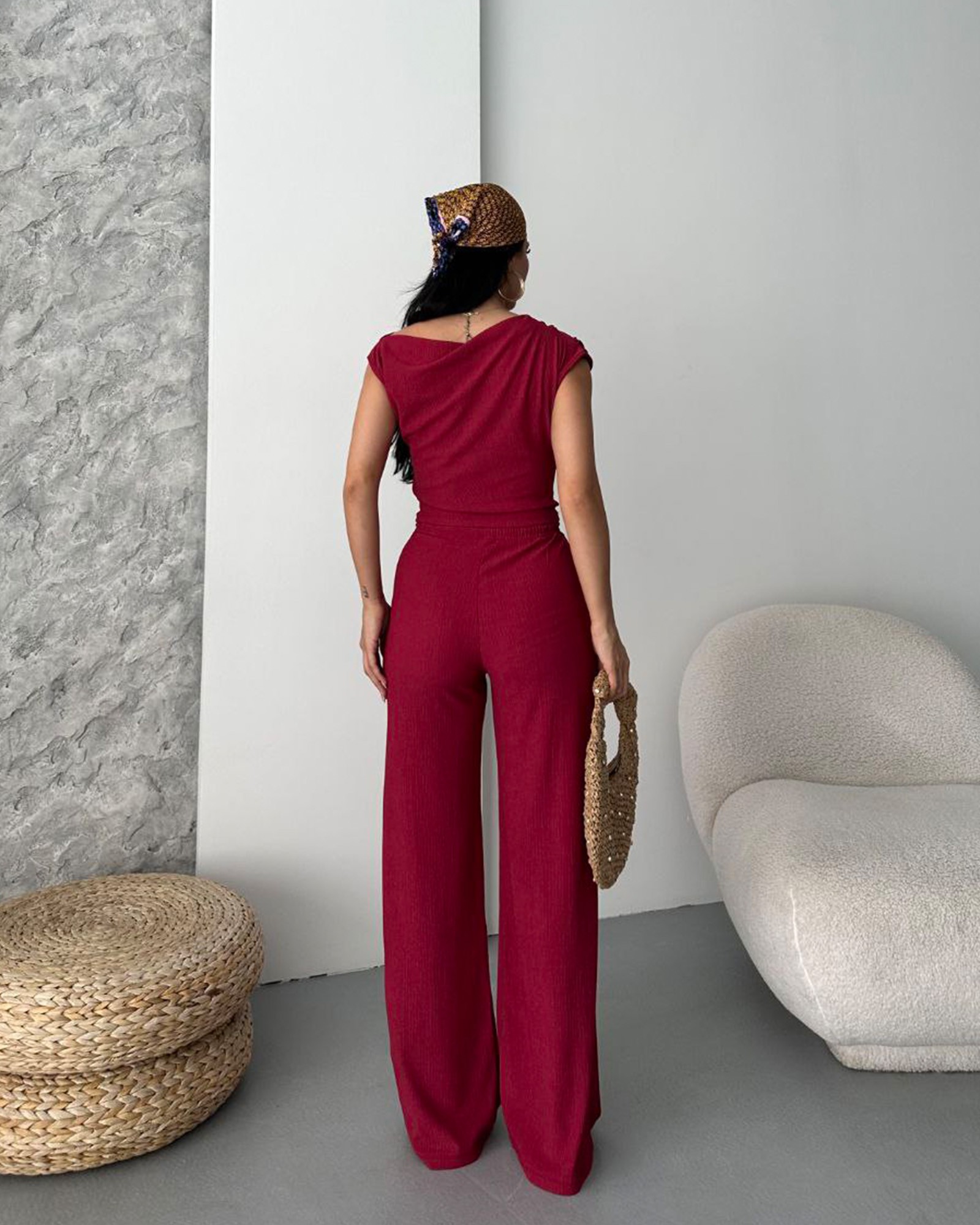 Dvodjelni set Delilah - bordo