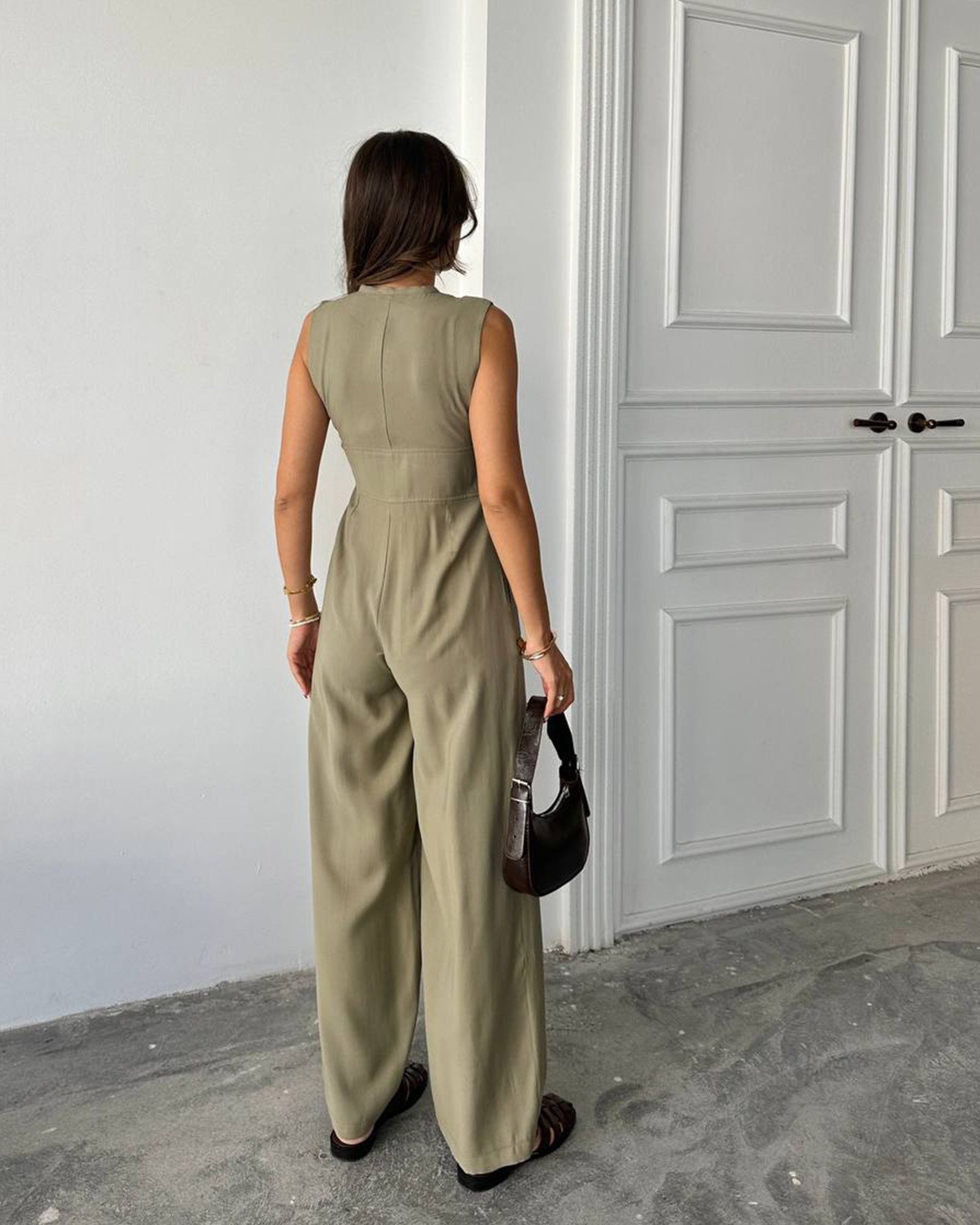 Kombinezon Adelphia - maslinasti - Slika 4