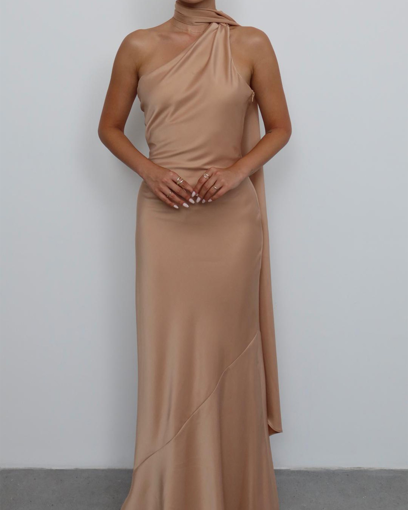 Maxi haljina Indiana - bež 7 Maxi haljina Indiana - bež - Slika 7