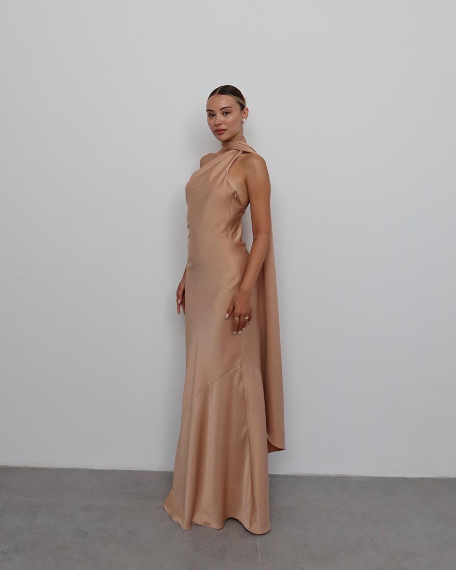 Maxi haljina Indiana - bež 3 Maxi haljina Indiana - bež - Slika 3