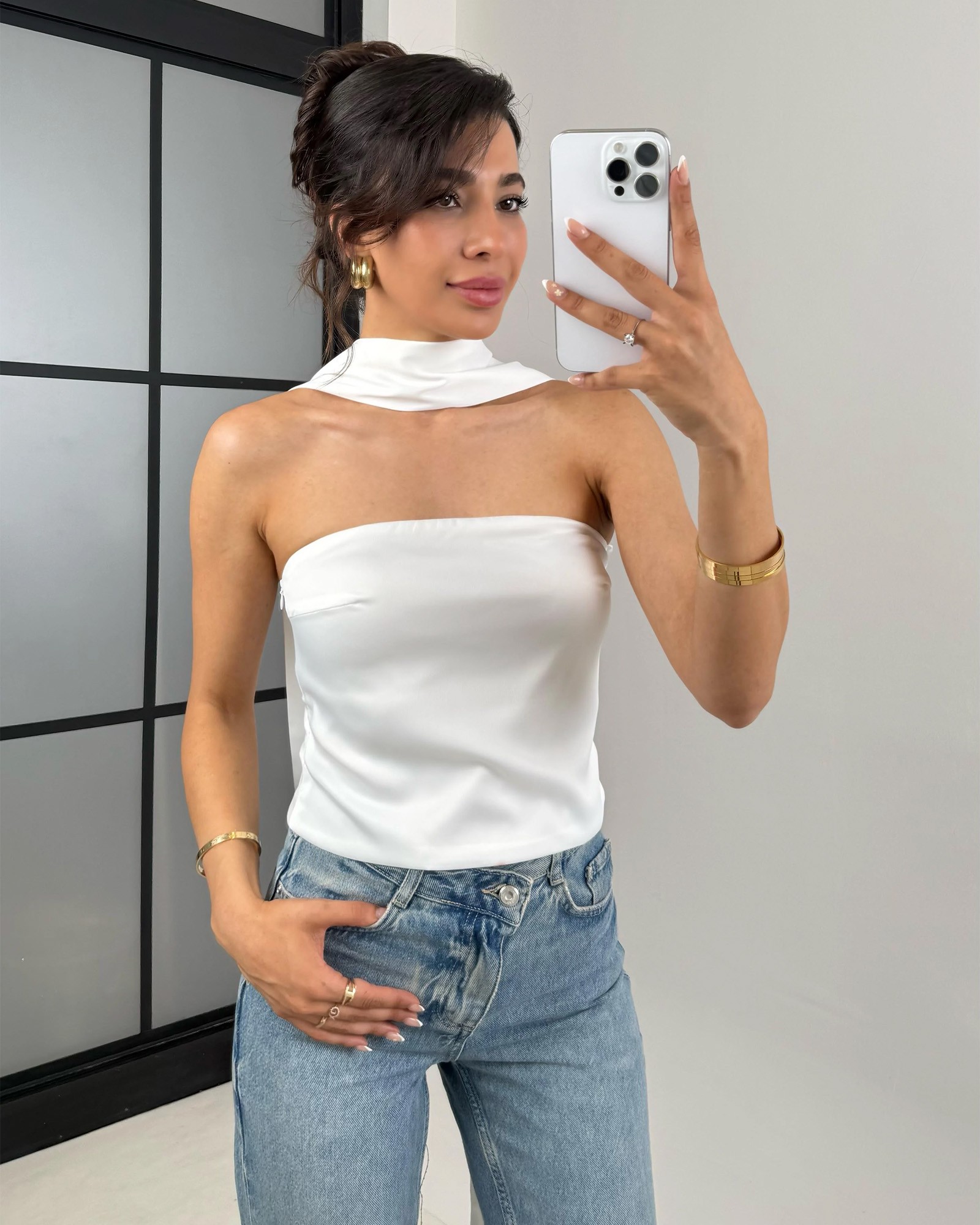 Top Tracey - bijeli