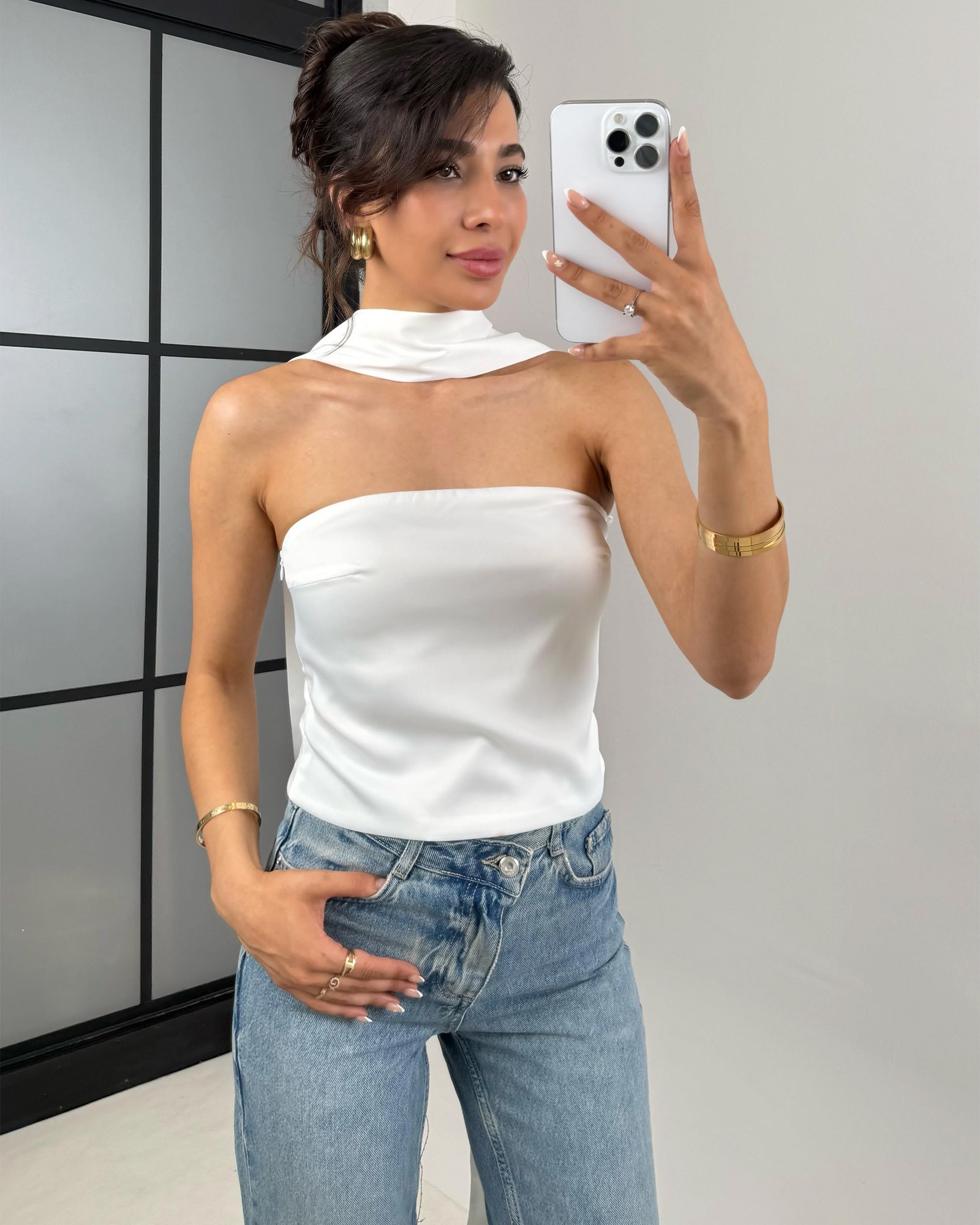 Top Tracey - bijeli