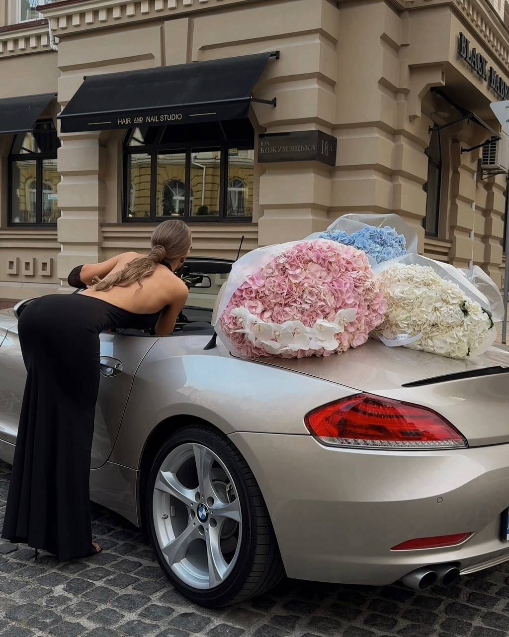 Maxi haljina Leire - crna - Slika 6