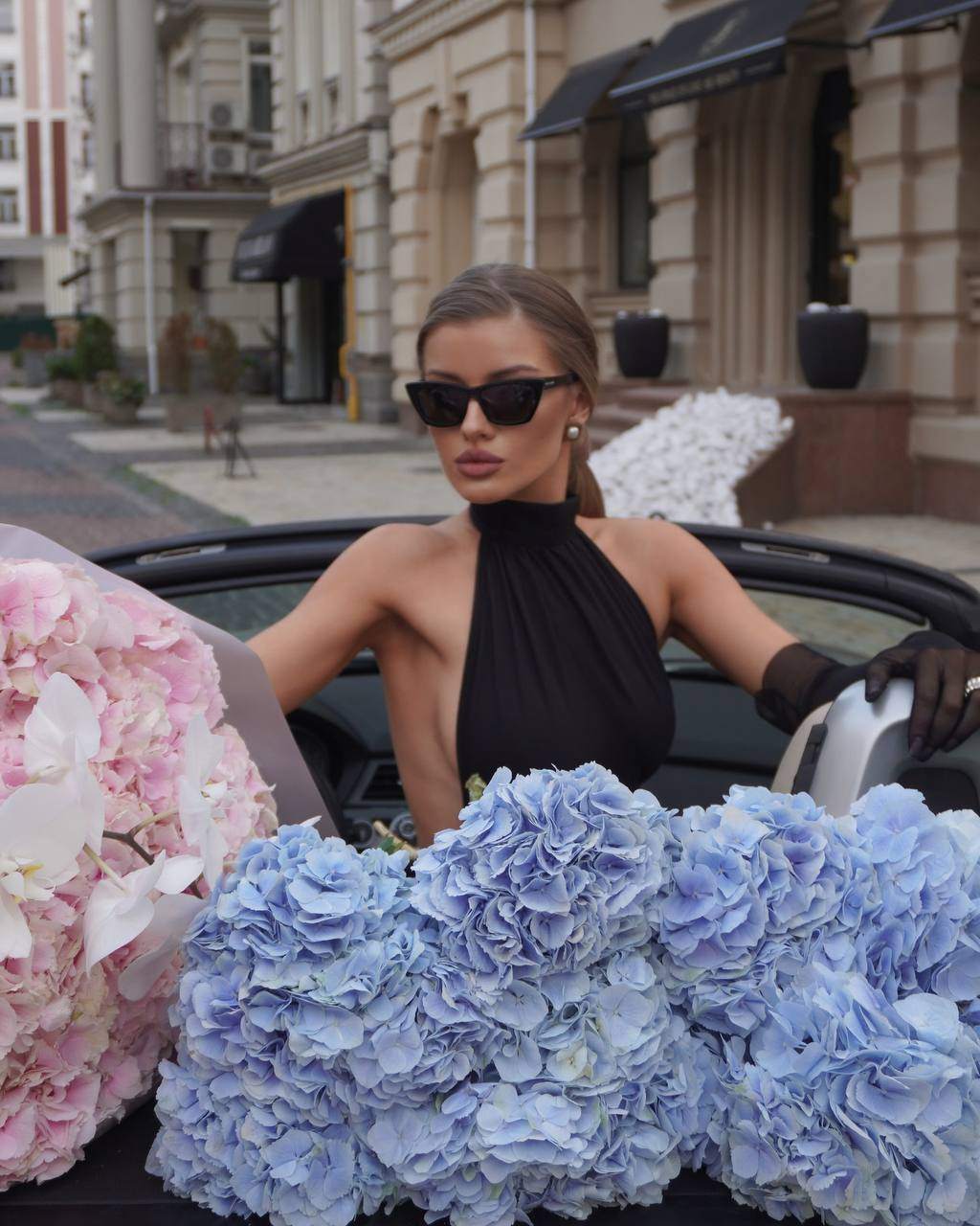 Maxi haljina Leire - crna - Slika 7