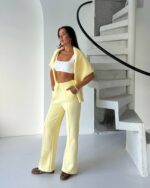 Trenerka - donji dio - Margo - žuta - Slika 2