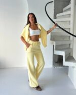 Trenerka - donji dio - Margo - žuta - Slika 3