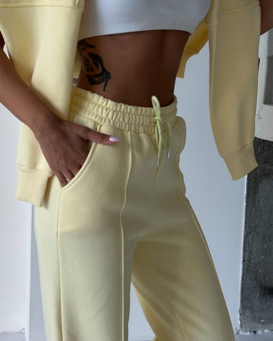 Trenerka - donji dio - Margo - žuta - Slika 5