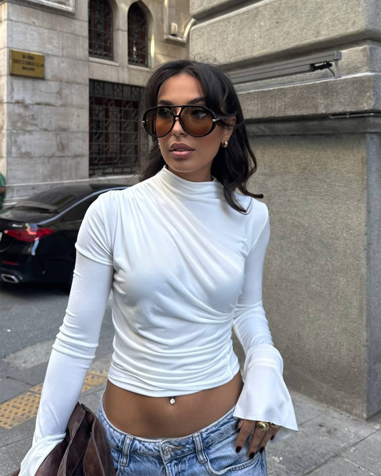 Majica Eulalia - bijela