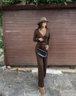 Dvodjelni set Becker - smeđi - Slika 4