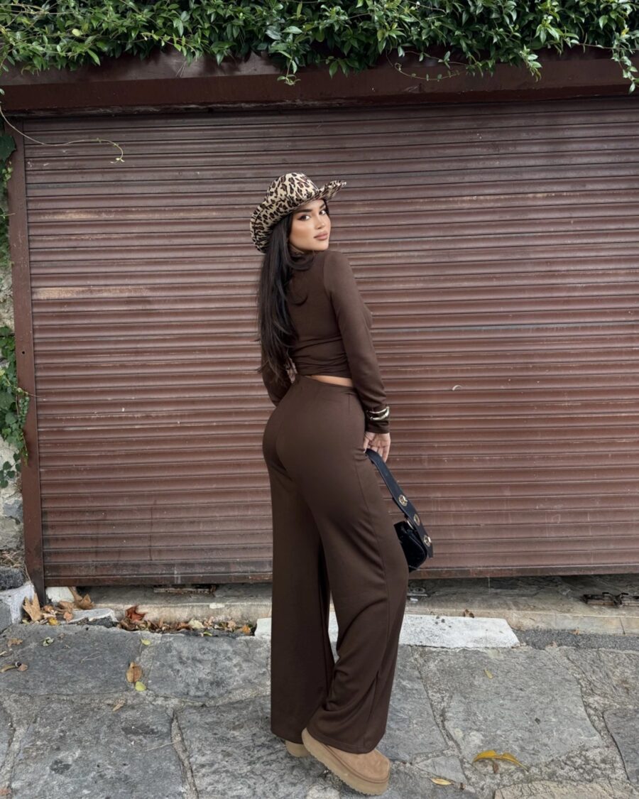 Dvodjelni set Becker - smeđi - Slika 5